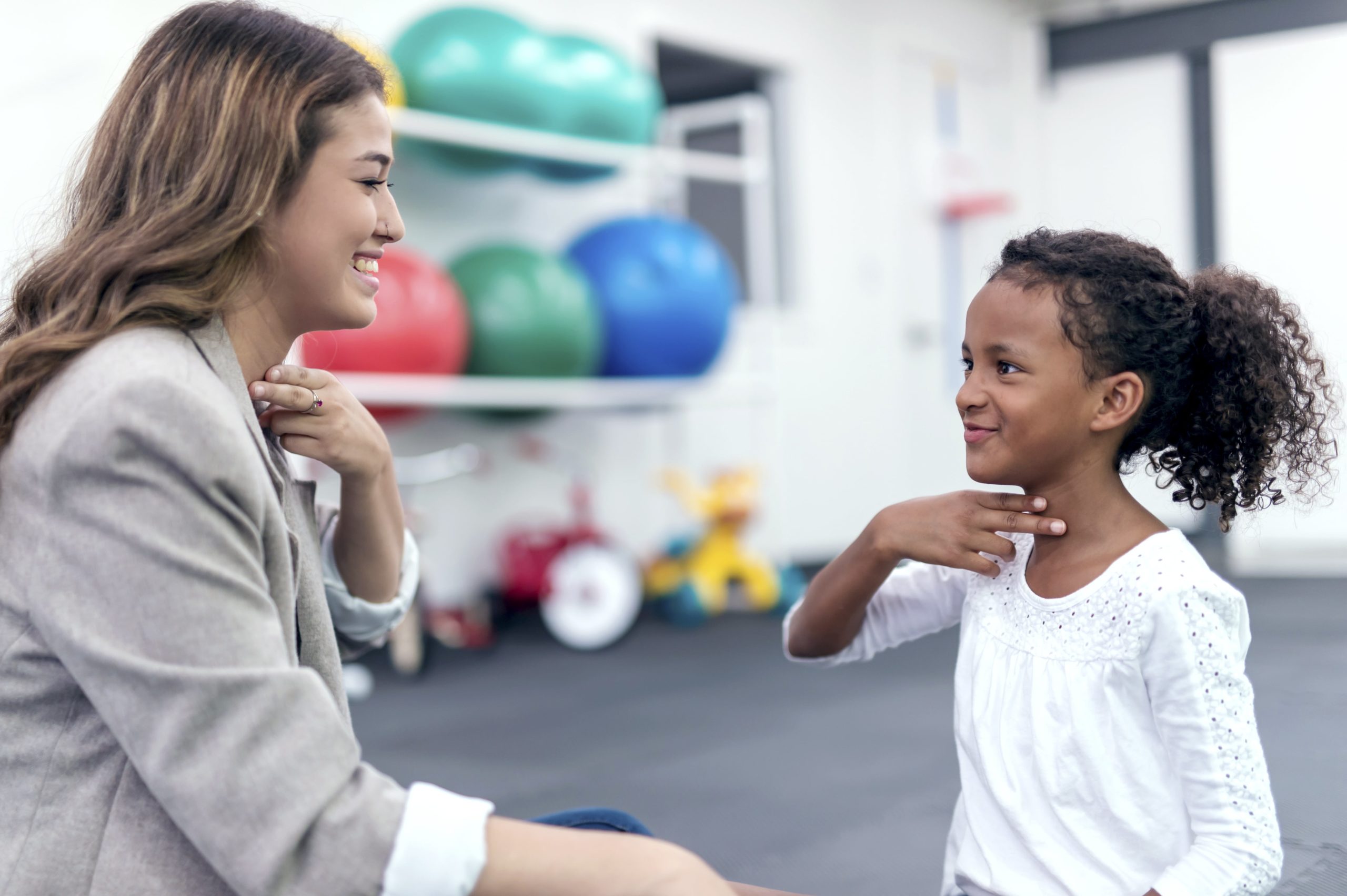 CSHA Speech Therapy Session with Child