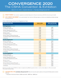 Convergence 2020 Registration Rates Listed