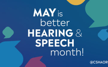 May is Better Hearing & Speech Month